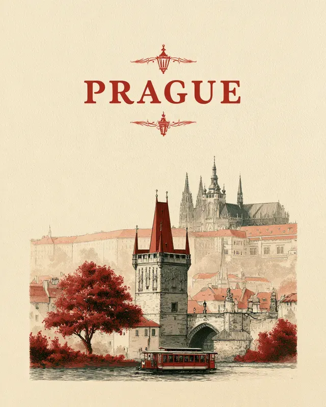 Pastel City Postcard Illustrators