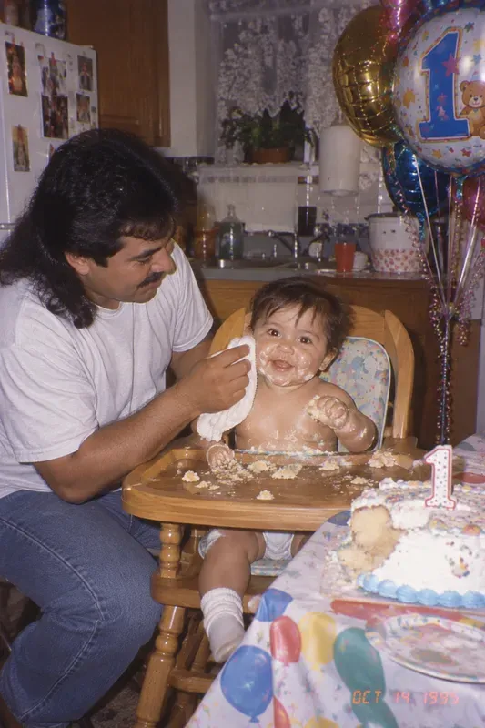 90s Babies' First Birthday Photos