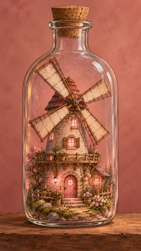 Storytelling Glass Bottle Homes