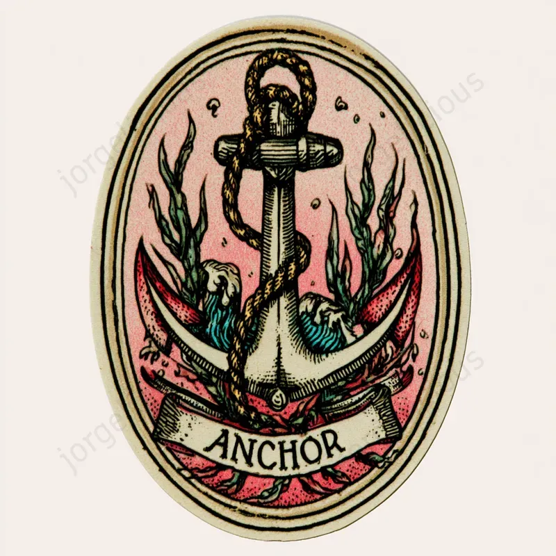 Vintage Tattoo Emblem Stickers