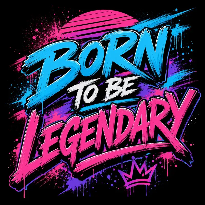 Neon Graffiti Tees
