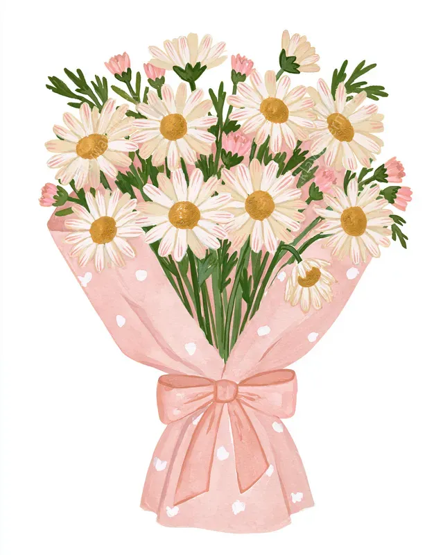 Fresh Off The Market Flower Cliparts