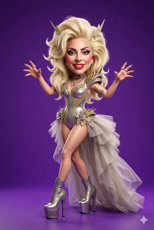 Fun Realistic Celebrity Caricatures