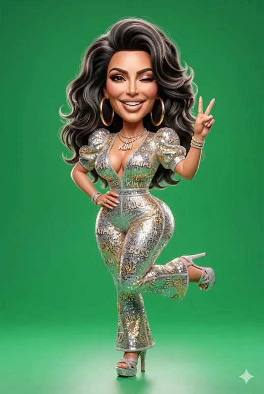 Fun Realistic Celebrity Caricatures