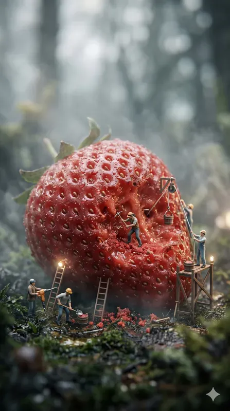 Miniature Food Macro Photography