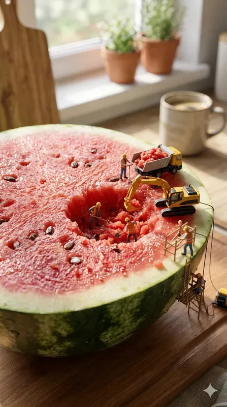 Miniature Food Macro Photography