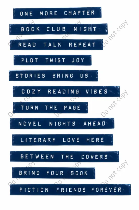 Retro Label Tape Quote Strips
