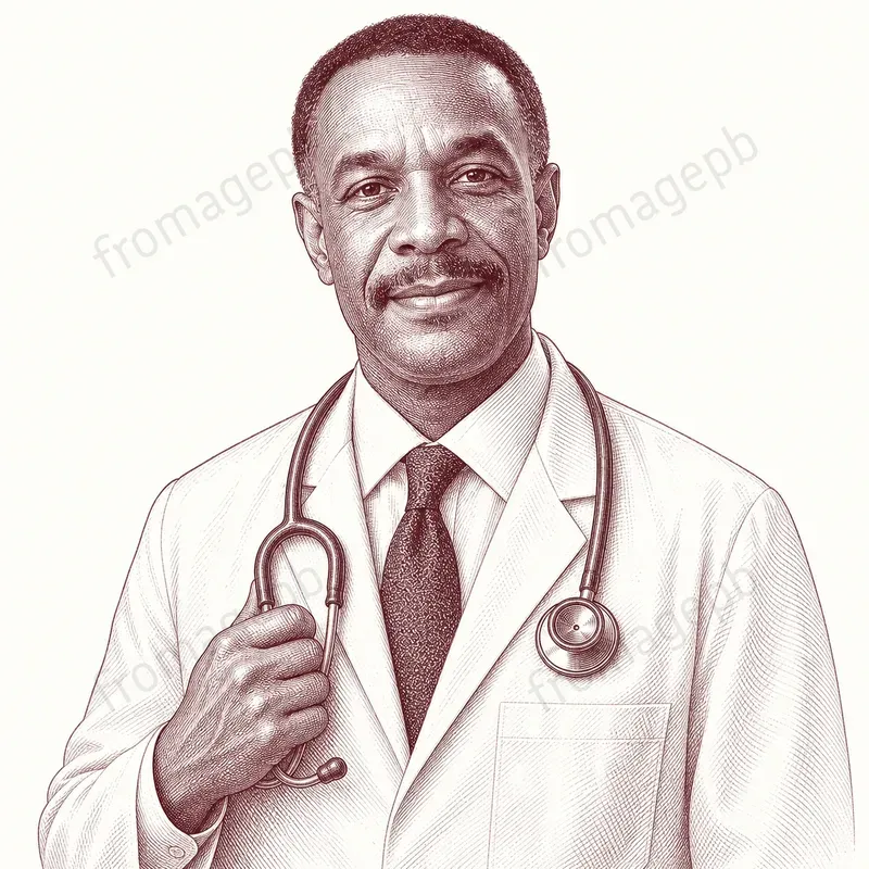 Vintage Engraving Style Portrait Makers