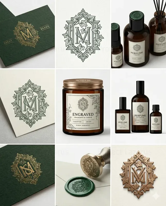Botanical Heritage Logo Systems