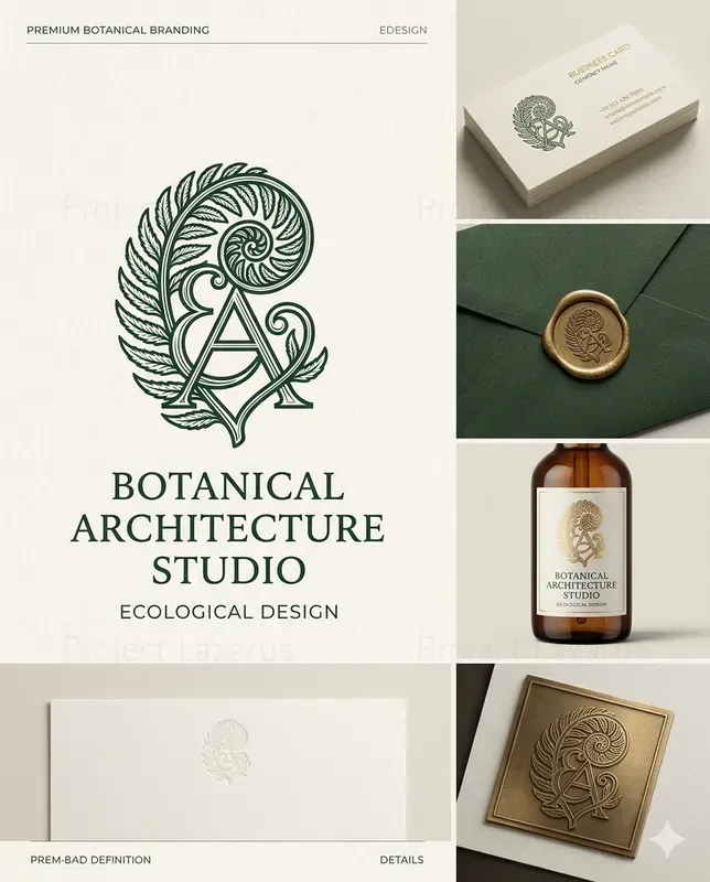 Botanical Heritage Logo Systems