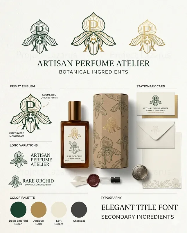 Botanical Heritage Logo Systems