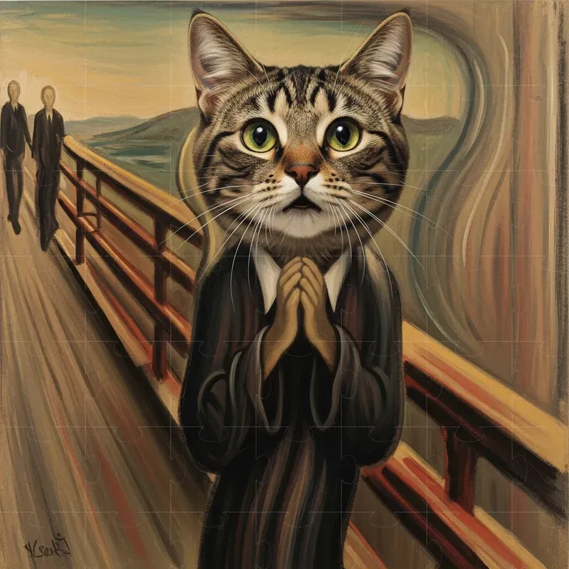 Famous Painting Cats