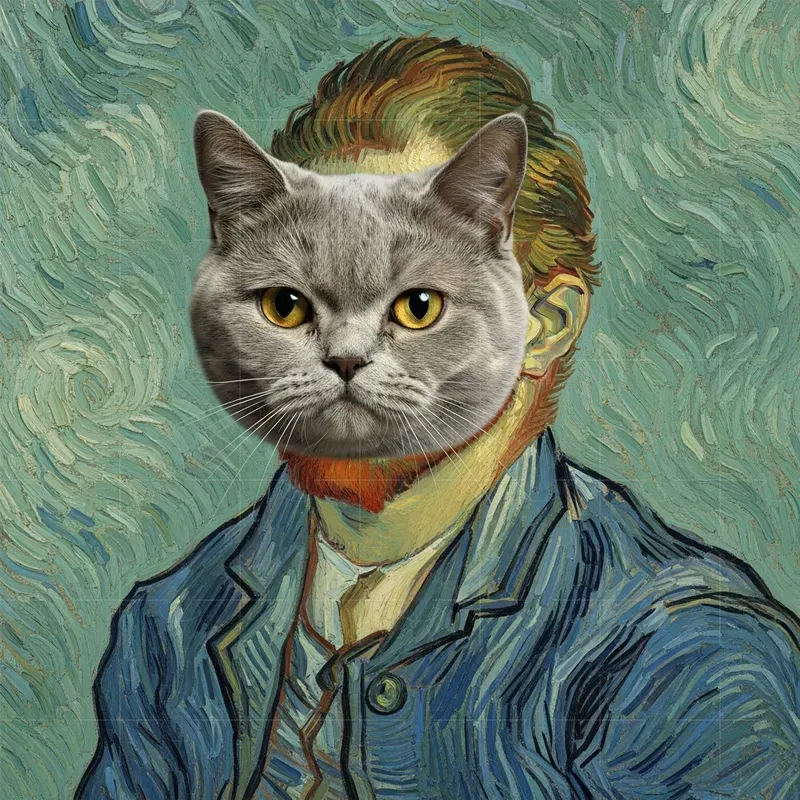 Famous Painting Cats