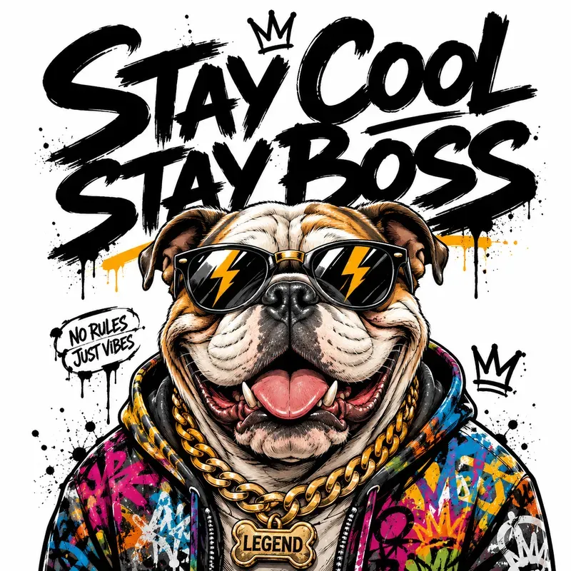 Graffiti Animal Quote Tshirts