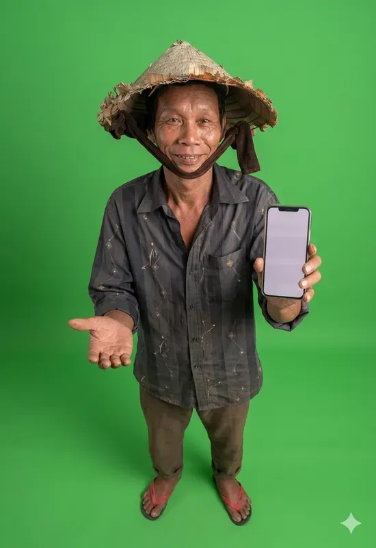 Pro Models Holding Phones