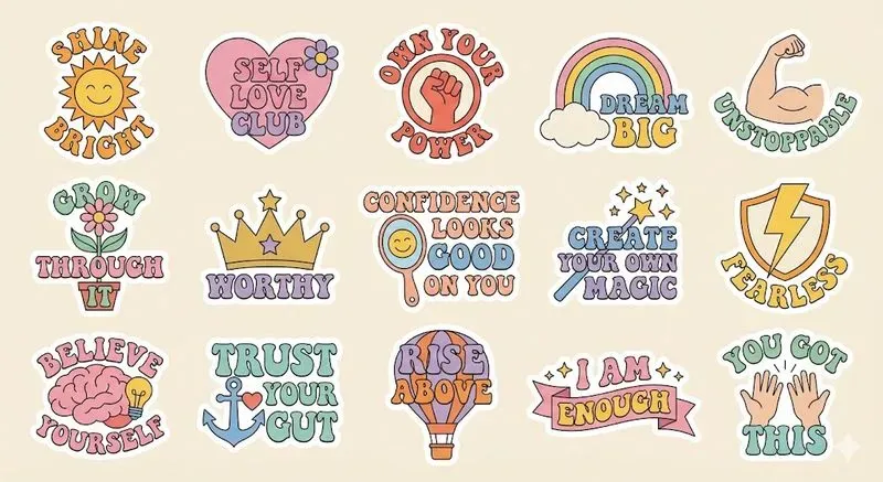 Retro Sticker Svg Bundles
