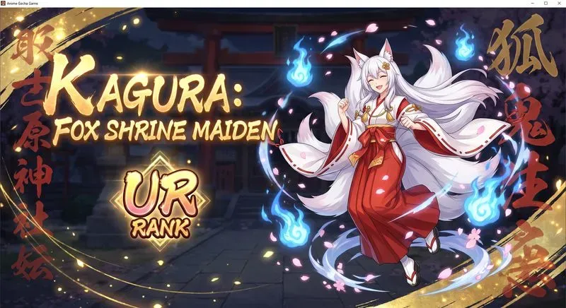 Anime Gacha Ssr Pull Screens