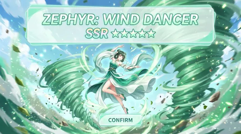 Anime Gacha Ssr Pull Screens