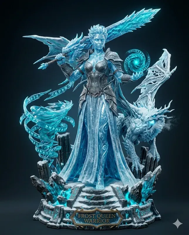Fantasy Character Statues