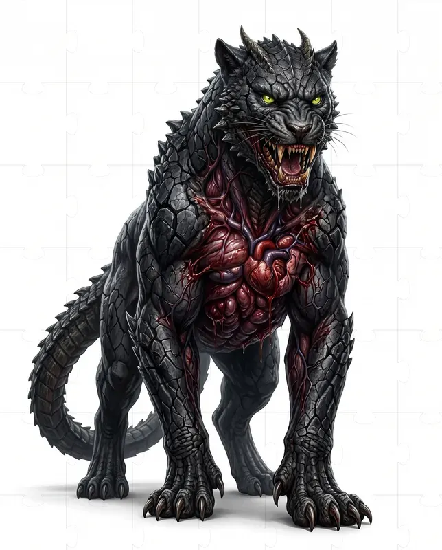 Terrifying Hybrid Creature Generator