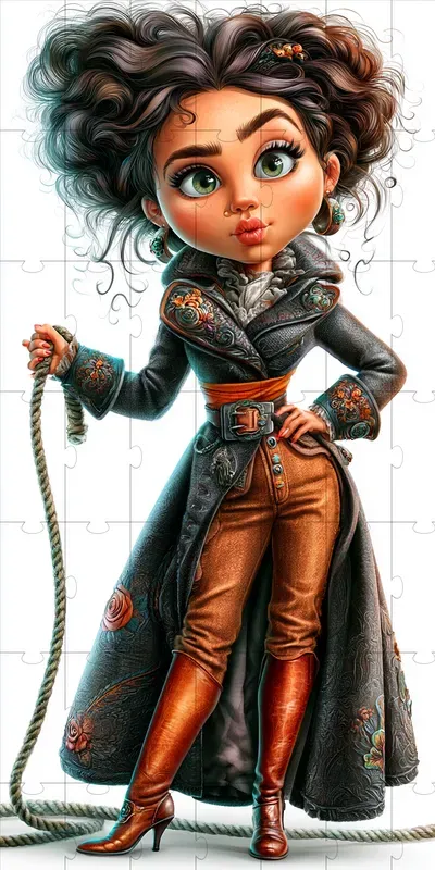 Opulent Career Women Illustrations