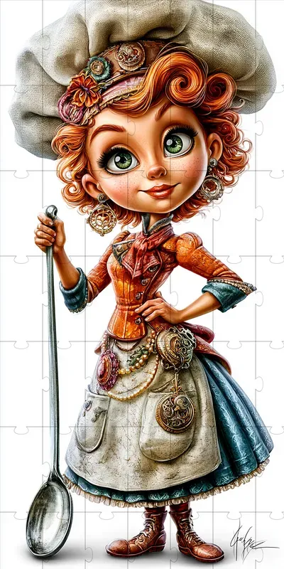 Opulent Career Women Illustrations
