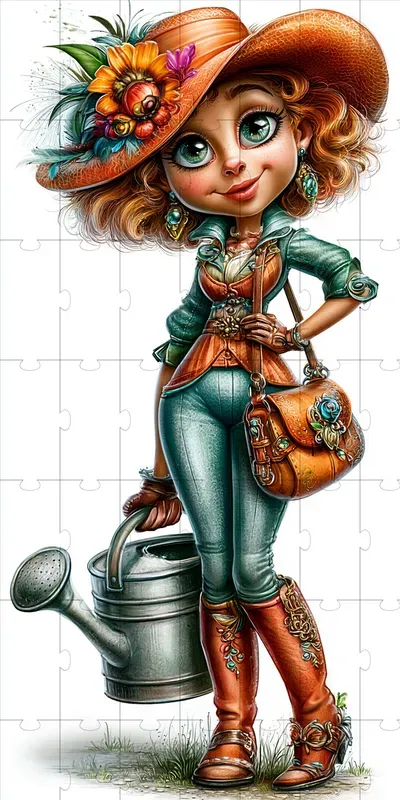 Opulent Career Women Illustrations