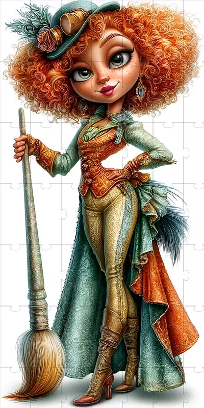 Opulent Career Women Illustrations