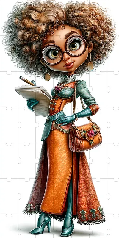 Opulent Career Women Illustrations