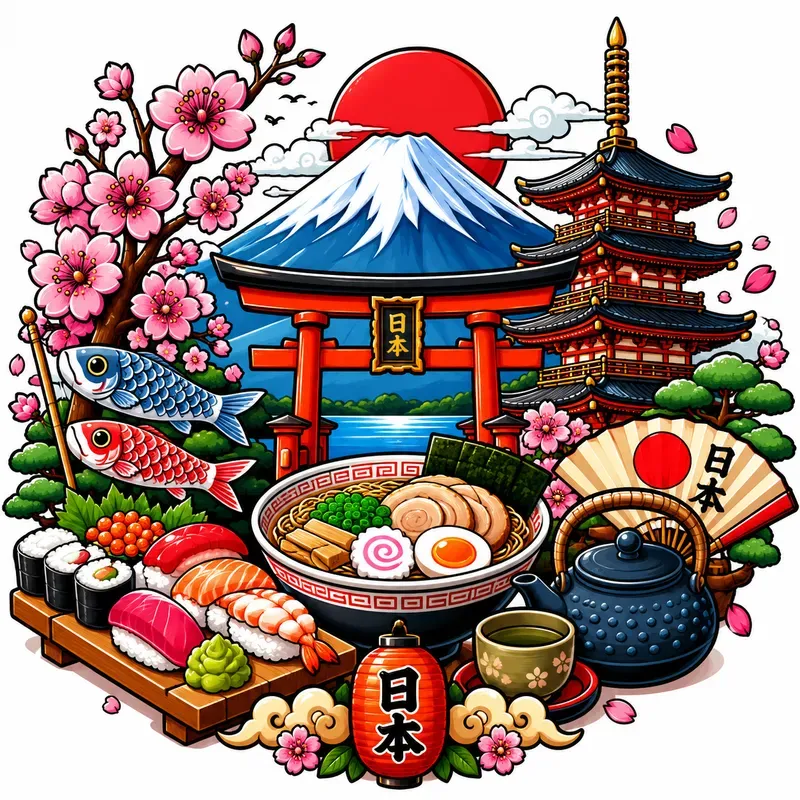 Global Culture Stickers