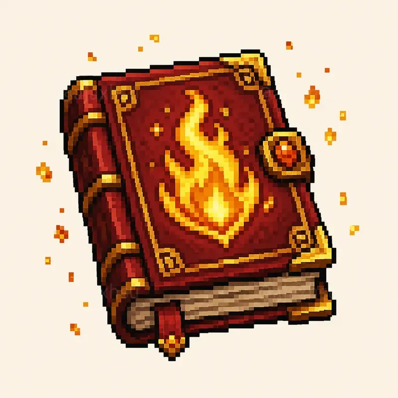 16bit Skill Book Icon Generator