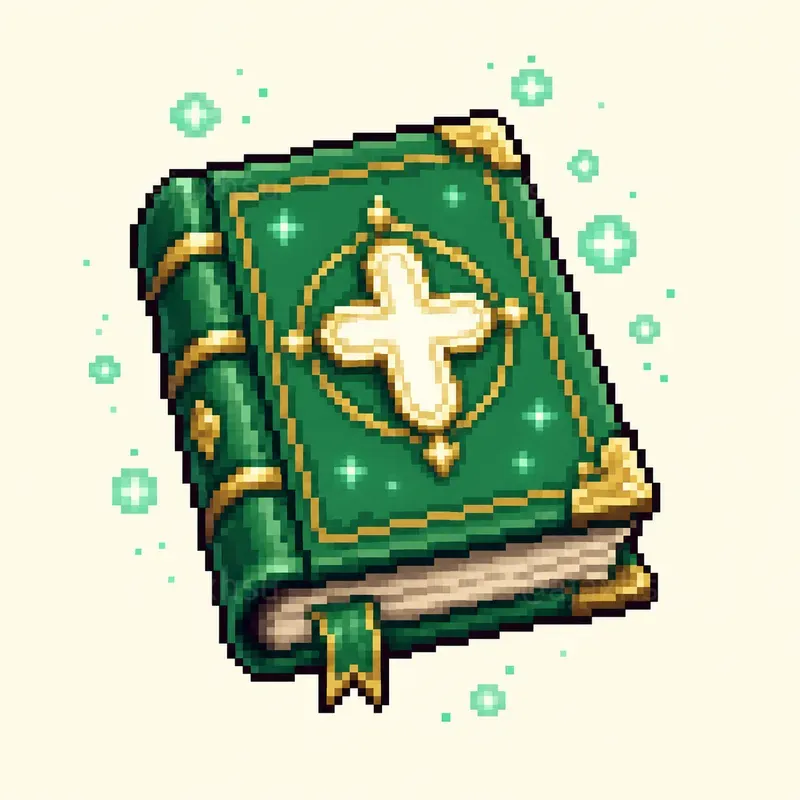 16bit Skill Book Icon Generator