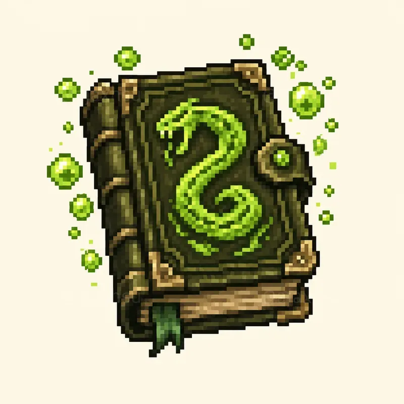 16bit Skill Book Icon Generator
