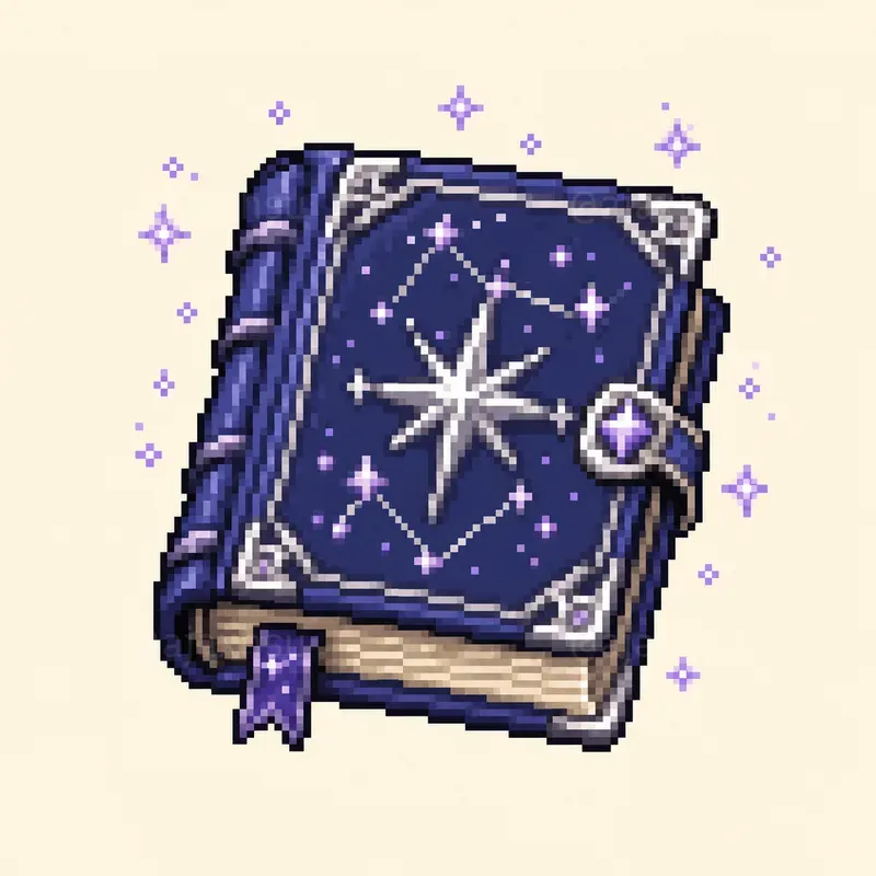 16bit Skill Book Icon Generator