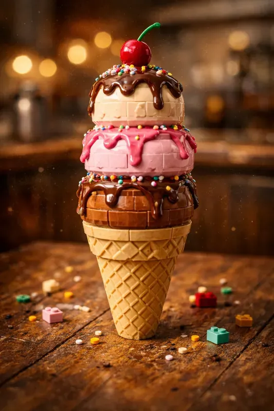 Lego Voxel Kitchen Masters