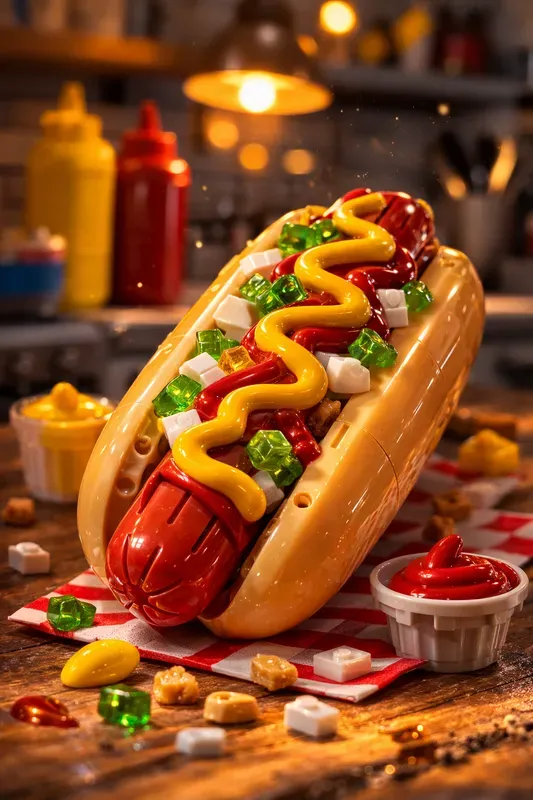 Lego Voxel Kitchen Masters