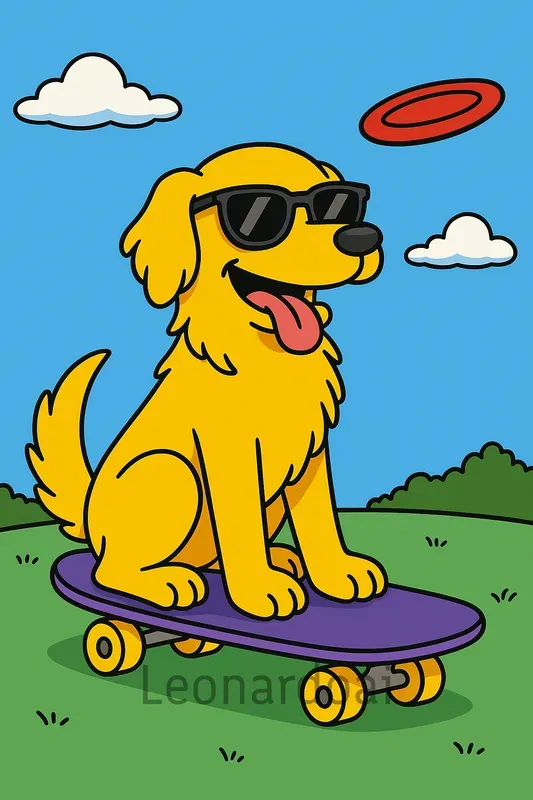 Simpsons Style Custom Cartoon Illustrations