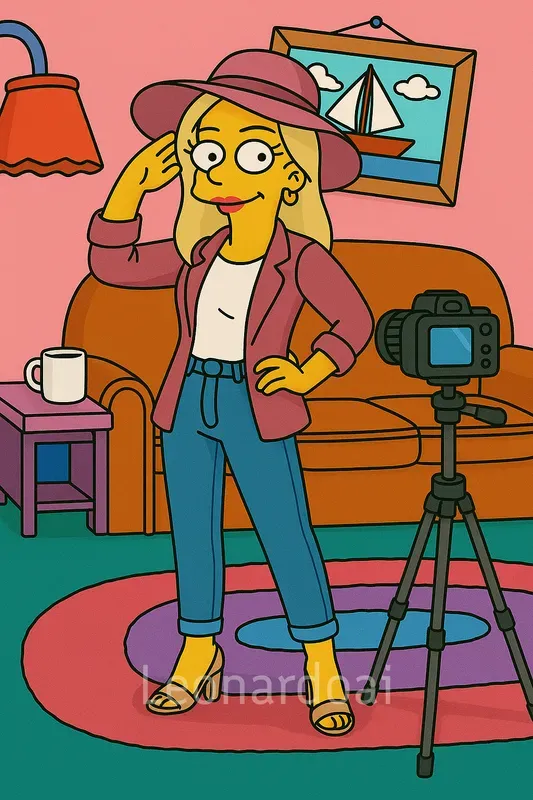 Simpsons Style Custom Cartoon Illustrations