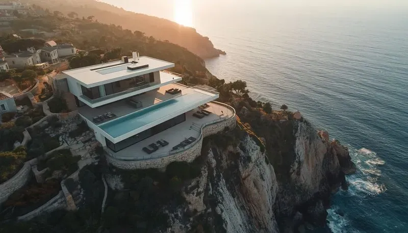 Cinematic Real Estate Drone Views