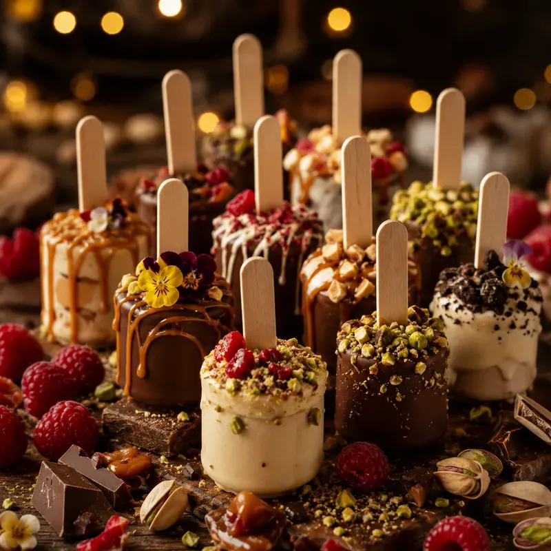 Whimsical Gourmet Treat Displays