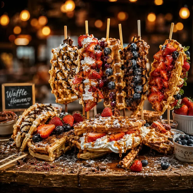 Whimsical Gourmet Treat Displays