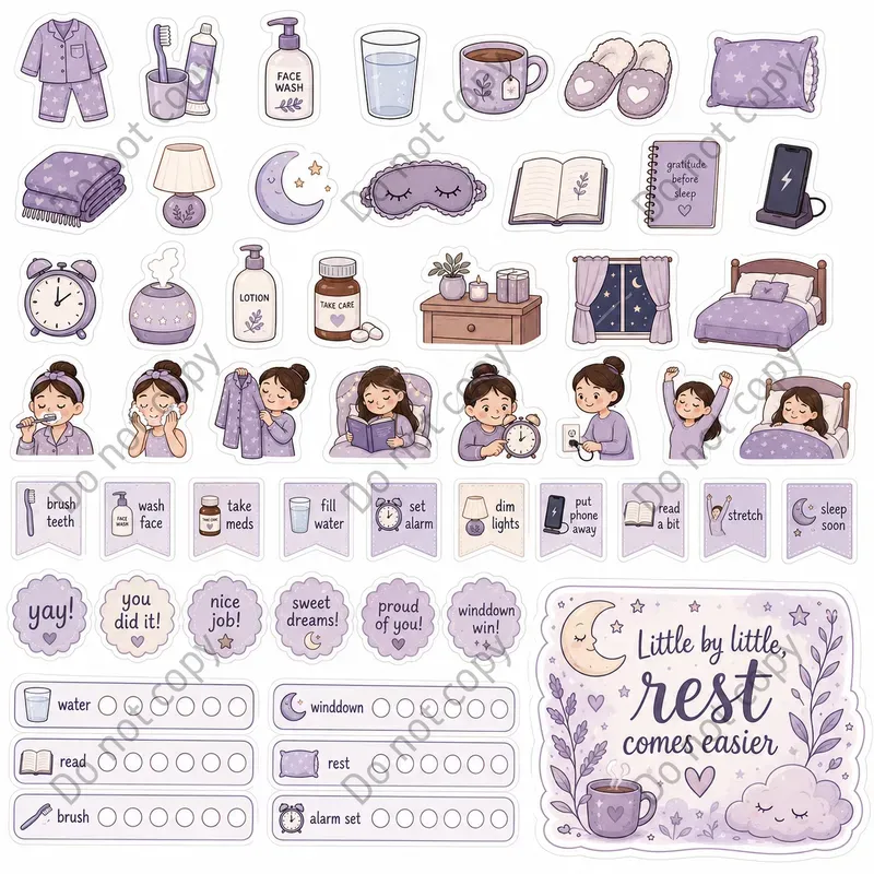 Adhd Planner Sticker Sheets