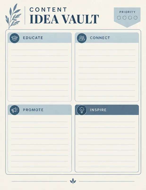 Small Business Content Planners