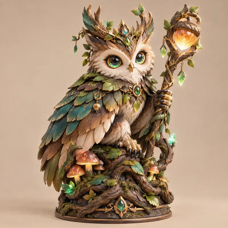 Mystic Owls Luxury 3D Designer Toys