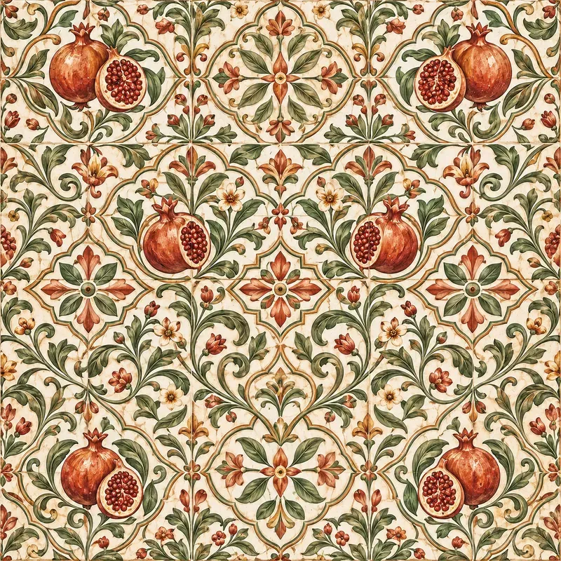 Mediterranean Tile Seamless Patterns