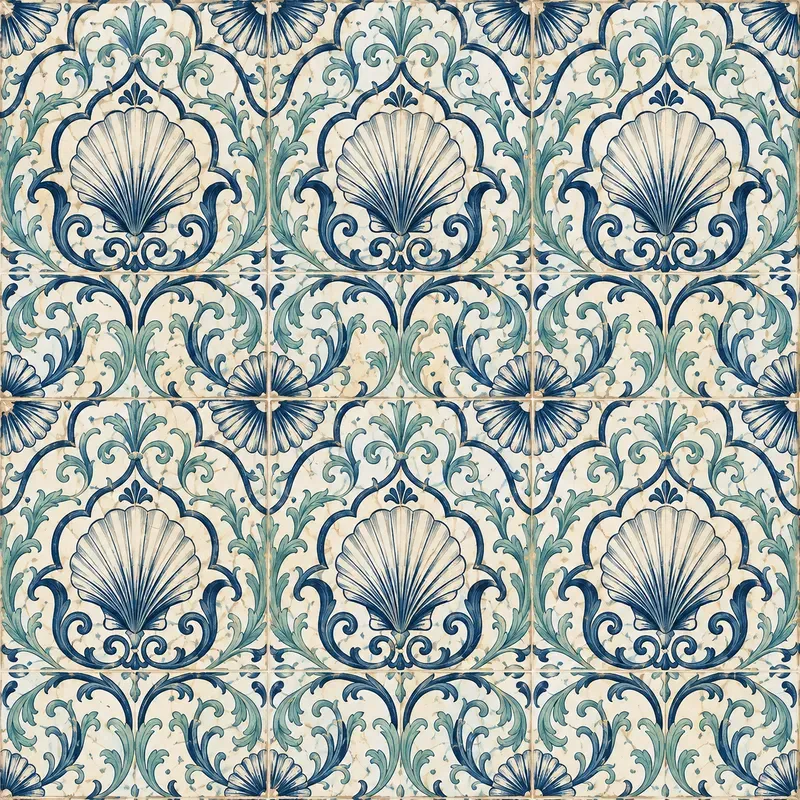 Mediterranean Tile Seamless Patterns