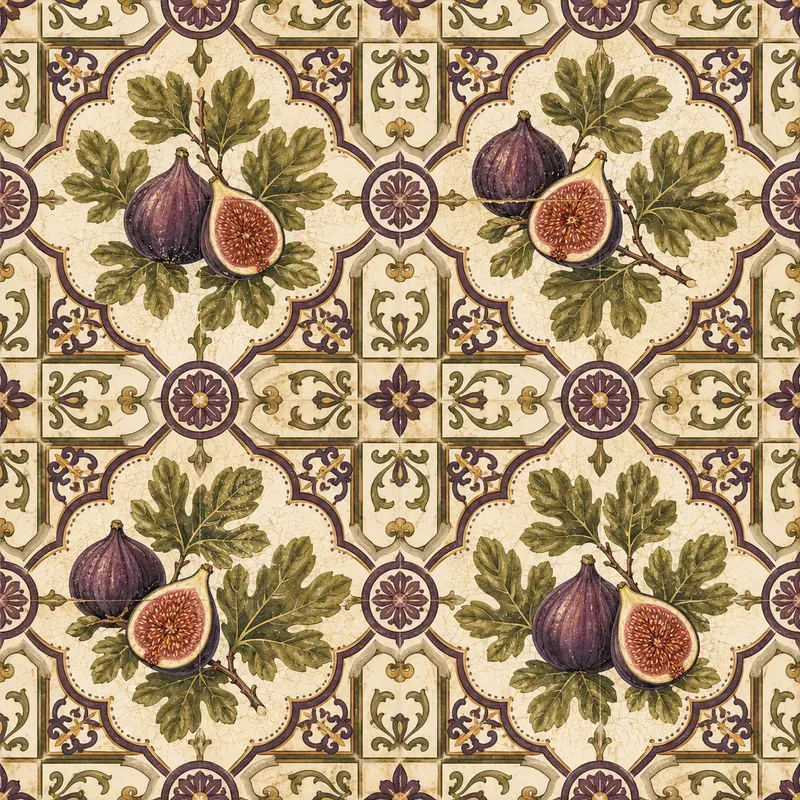 Mediterranean Tile Seamless Patterns