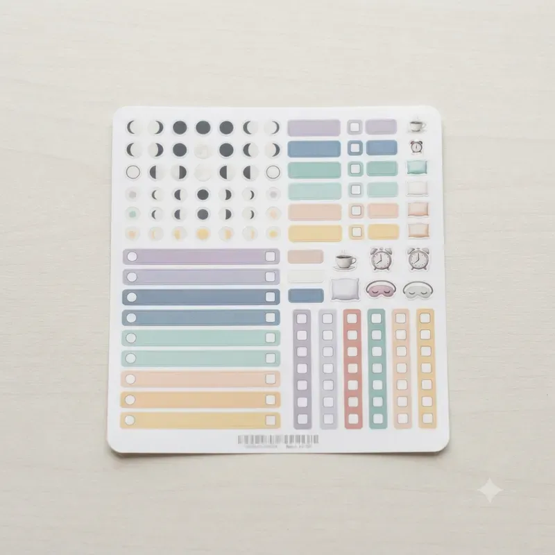 Planner Habit Sticker Sheet Systems