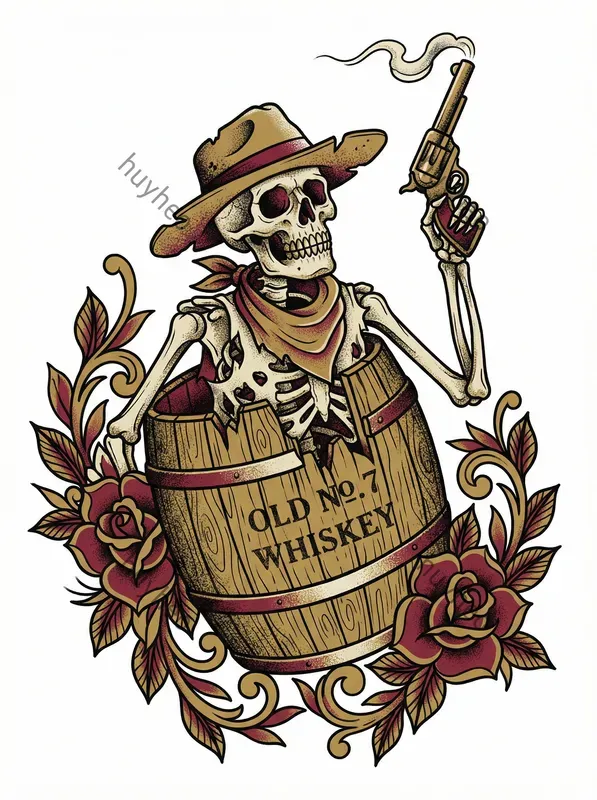 Skeletons With Various Occupations
