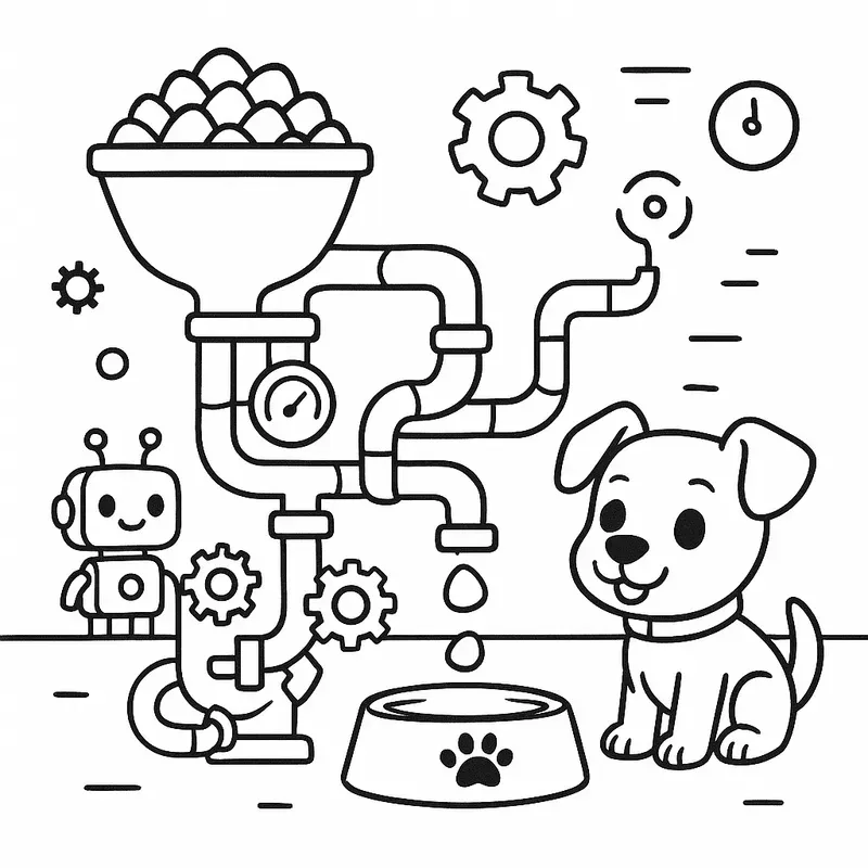 Creative Stem Adventure Coloring Pages